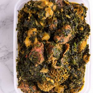 Edikaikong Serve with Swallow